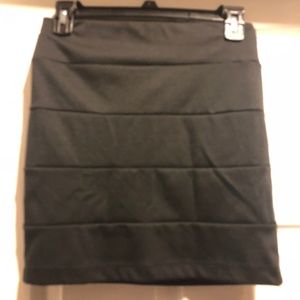 Black skirt